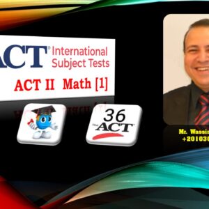 ACT II Math Level 1