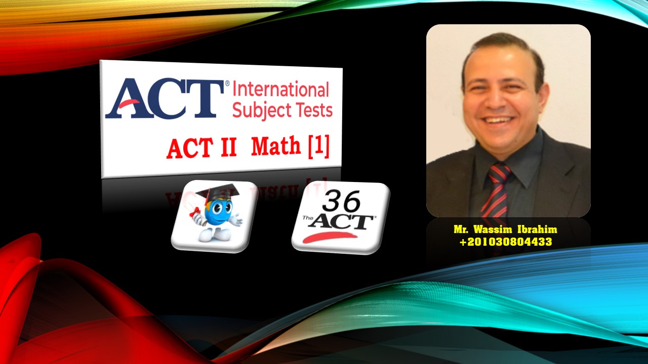 ACT II Math Level 1 (Oct-Nov 2026)